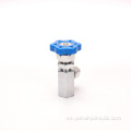 Manómetro de aluminio de presión de aceite Hotsell de alta precisión